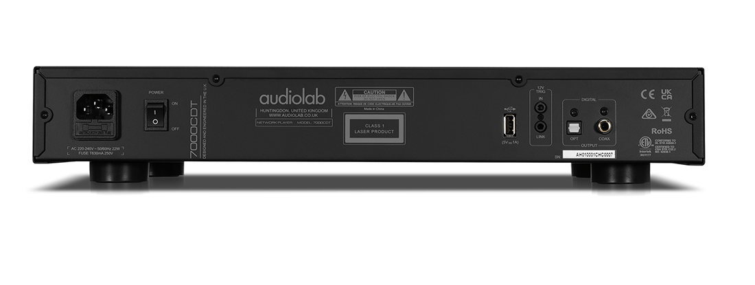 Audiolab 7000 CDT rear